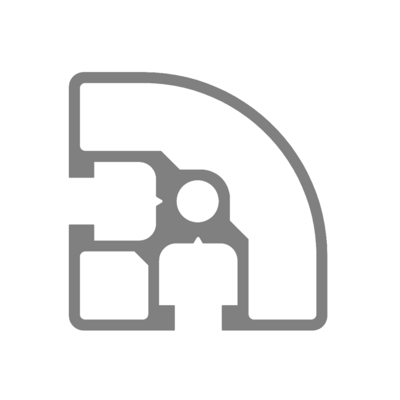 10-4545RC-0 45MM X 45MM ROUND CORNER